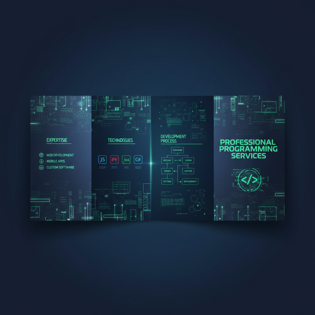 Programming Services Pamphlet Programming Services Pamphlet